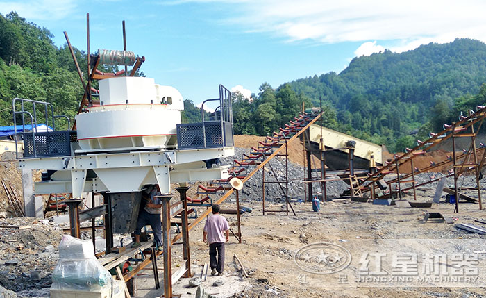時產50-60噸建筑垃圾沖擊式破碎機哪里便宜？河南廠家有推薦嗎？