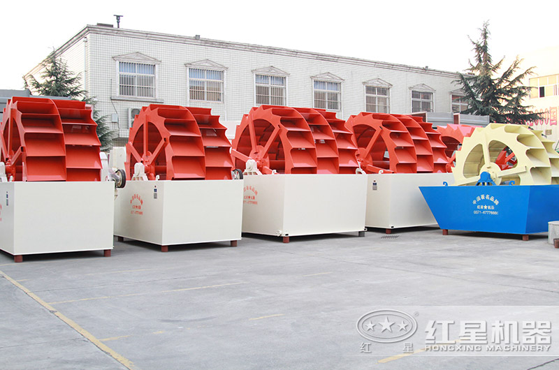雙輪、三輪洗沙機(jī)設(shè)備展示圖