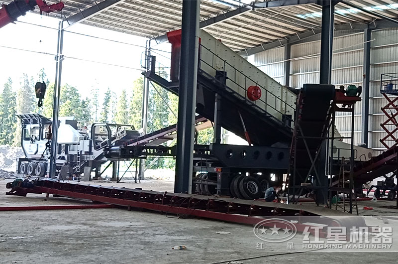 日產(chǎn)千噸石料用多大的破碎機(jī)型號，破碎建筑垃圾用的